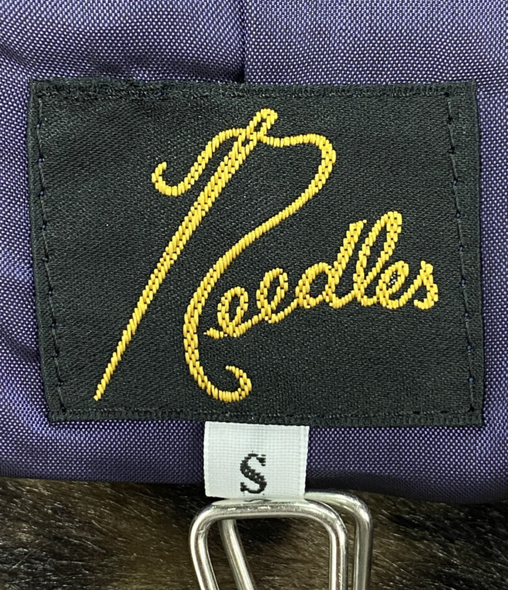 NEEDLES レオパード フェイクファージャケット メンズ SIZE S ニードルズ