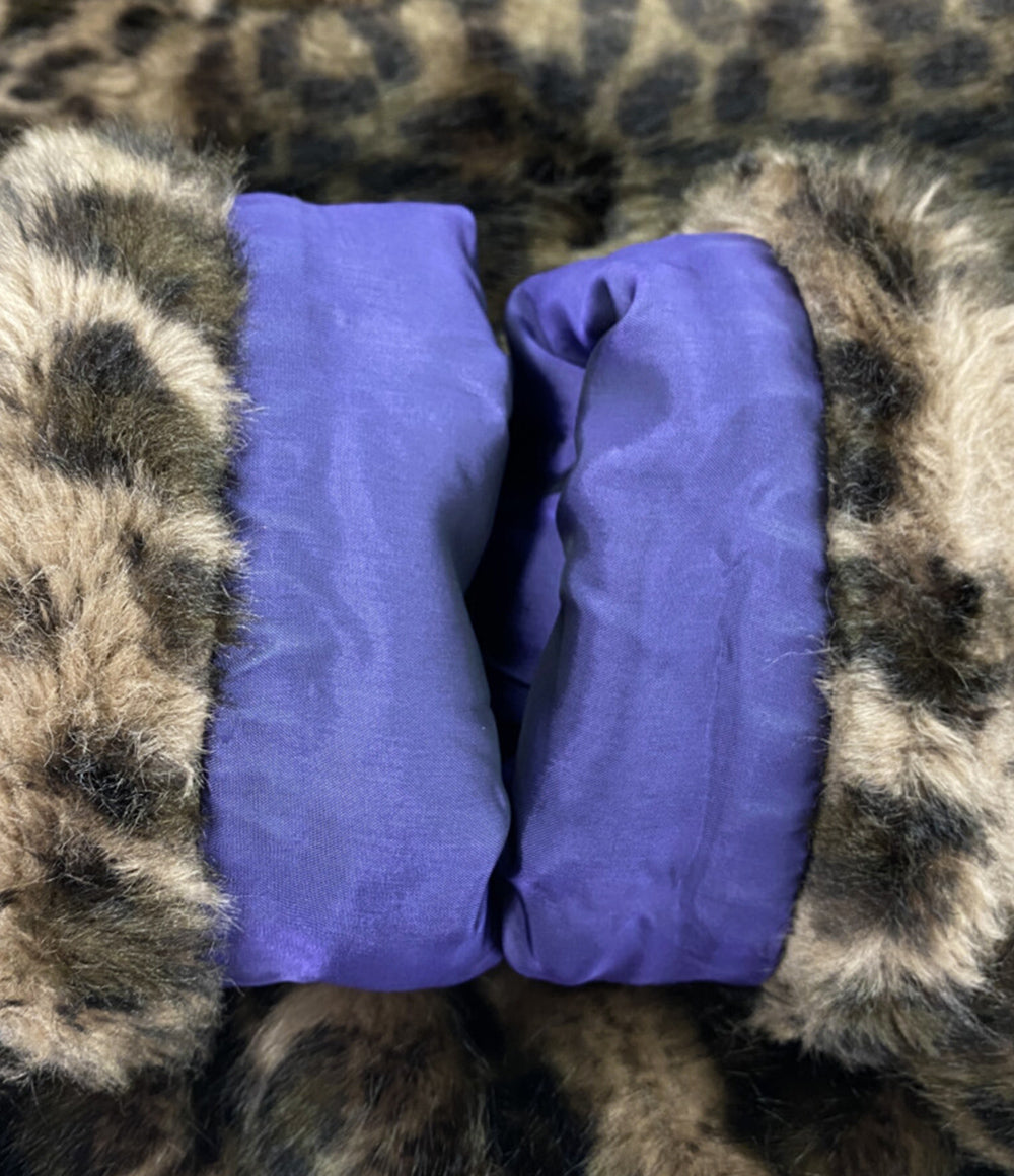 NEEDLES レオパード フェイクファージャケット メンズ SIZE S ニードルズ