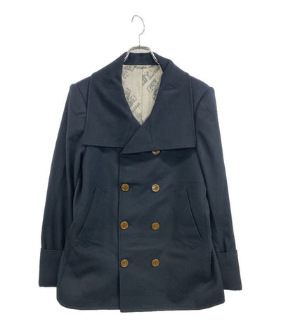 VIVIENNE WESTWOOD トレンチコート ブラック vm-wh-83815 メンズ SIZE 46 ヴィヴィアンウエストウッド