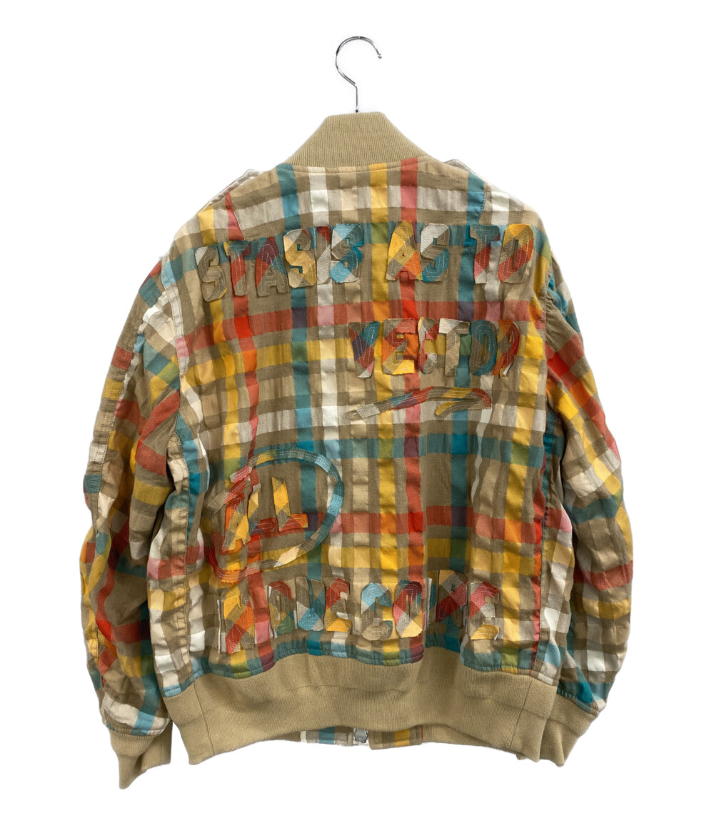 sacai ブルゾン チェック 18aw 18-01556M メンズ SIZE 2 サカイ