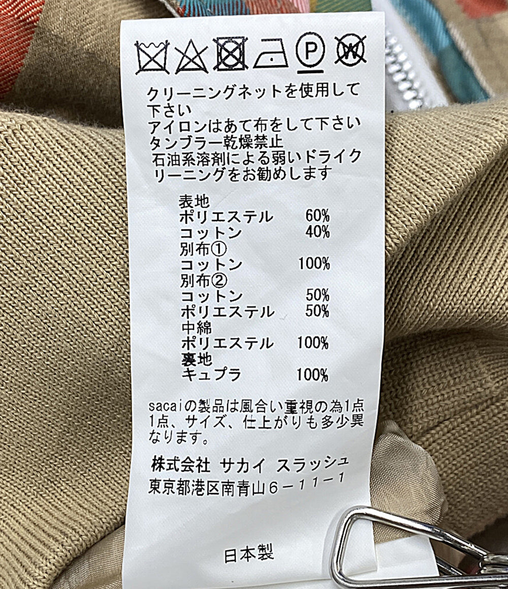 sacai ブルゾン チェック 18aw 18-01556M メンズ SIZE 2 サカイ