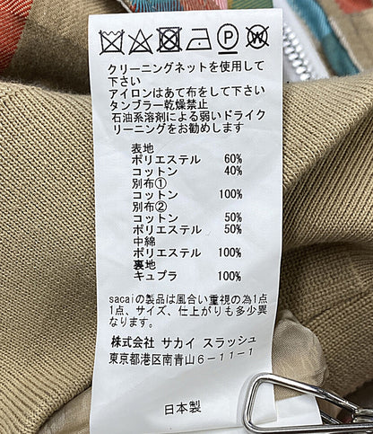 sacai ブルゾン チェック 18aw 18-01556M メンズ SIZE 2 サカイ