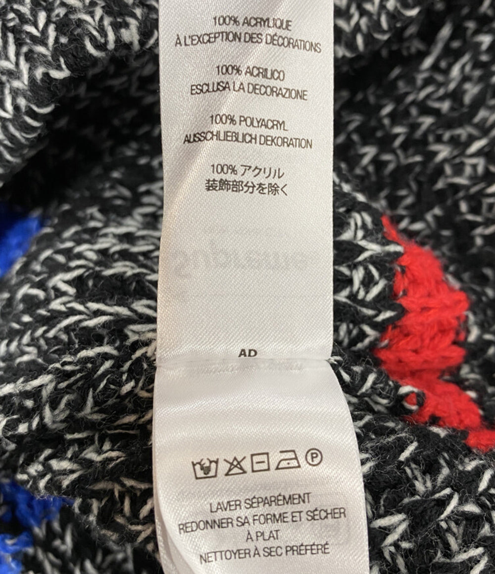 Supreme ニット supreme waffle small box sweater ボーダー レディース SIZE S シュプリーム