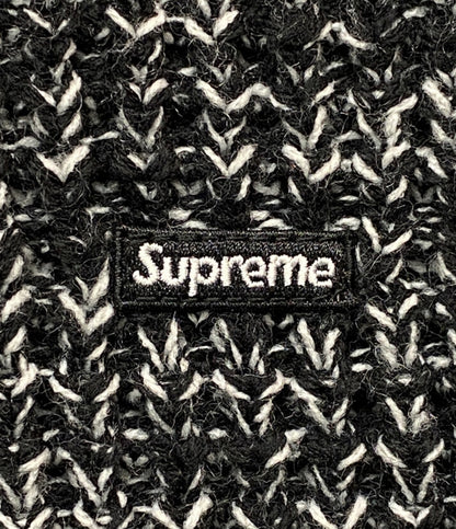 Supreme ニット supreme waffle small box sweater ボーダー レディース SIZE S シュプリーム