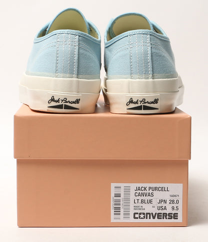 美品 CONVERSE ADDICT コンバースアディクト スニーカー JACK PURCELL CANVAS LT.BLUE 28 メンズ SIZE 28cm