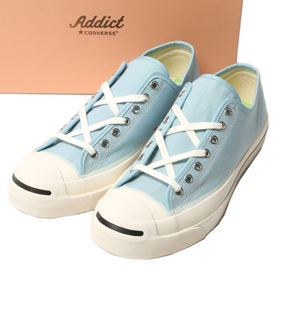 美品 CONVERSE ADDICT コンバースアディクト スニーカー JACK PURCELL CANVAS LT.BLUE メンズ SIZE 27.5cm