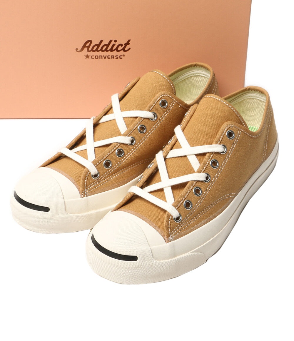 美品 CONVERSE ADDICT コンバースアディクト スニーカー JACK PURCELL CANVAS CAMEL メンズ SIZE 27.5cm