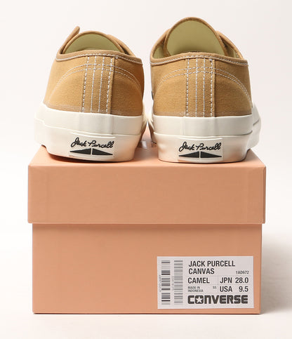 美品 CONVERSE ADDICT コンバース アディクト スニーカー JACK PURCELL CANVAS CAMEL 28 メンズ SIZE 28cm