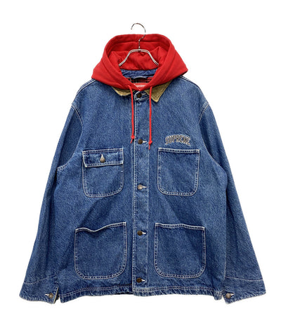 Supreme カバーオール インディゴ デニム メンズ SIZE L シュプリーム