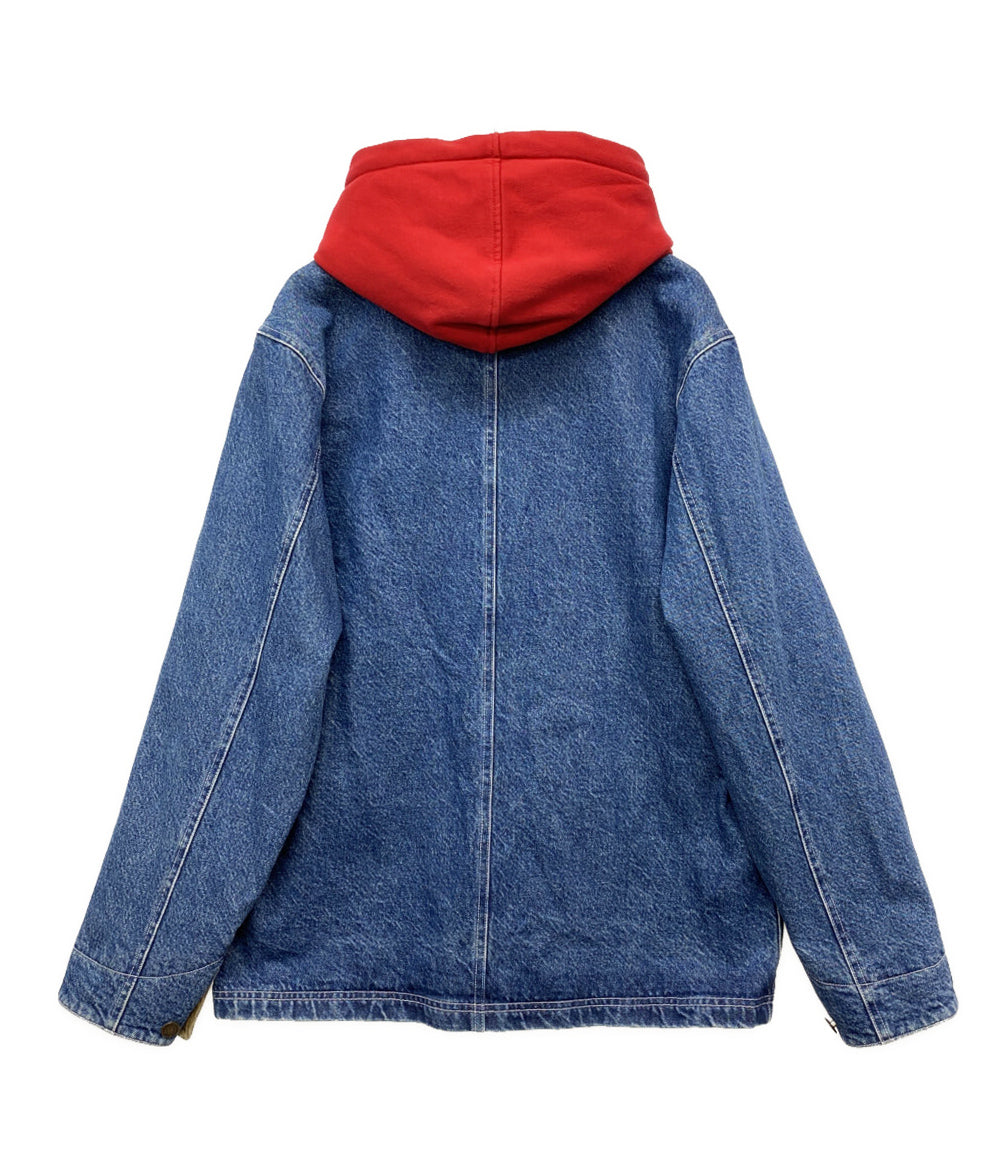 Supreme カバーオール インディゴ デニム メンズ SIZE L シュプリーム