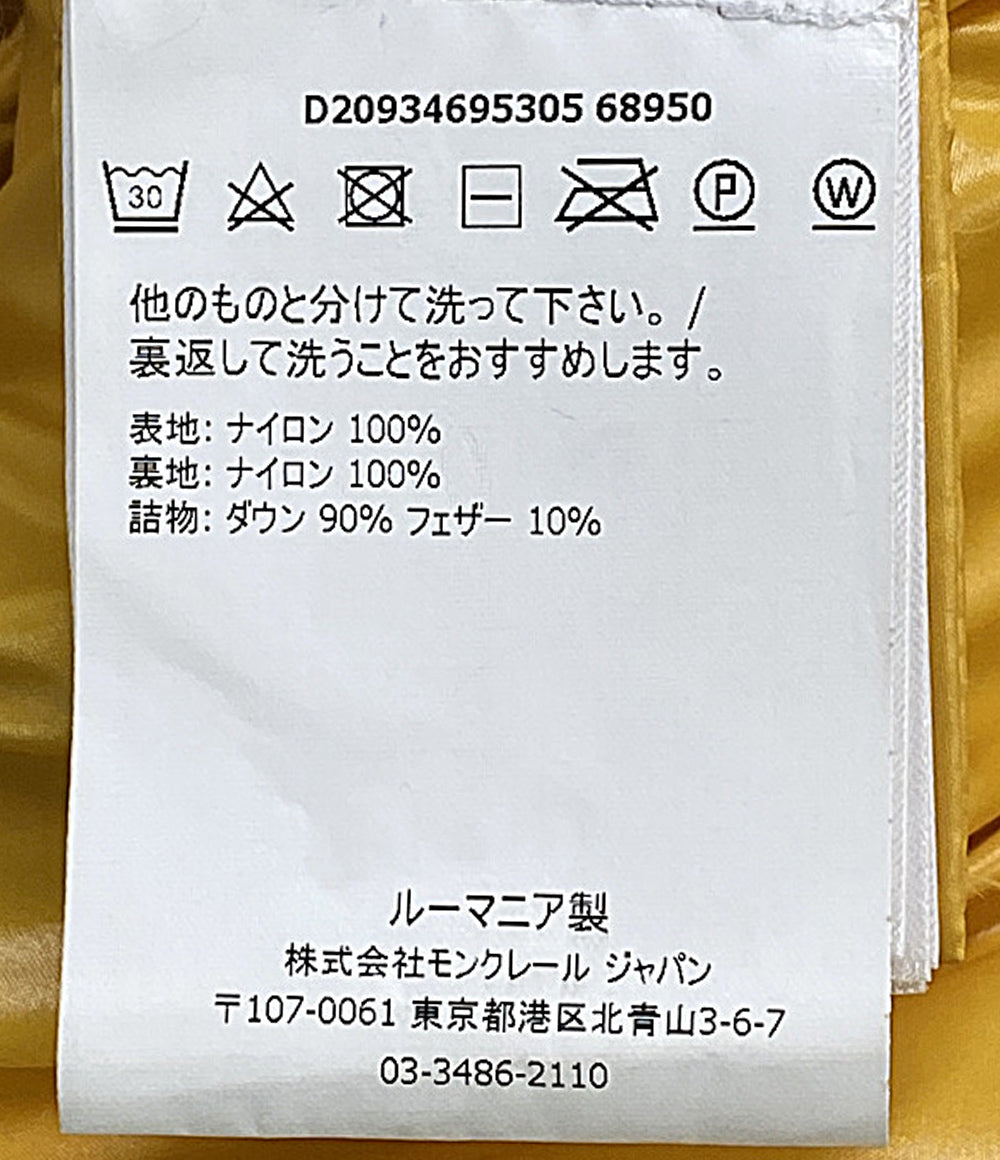 MONCLER ダウンジャケット GENIUS DERVAUX GIUBBOTTO ターコイズ D20934695305 レディース SIZE - モンクレール