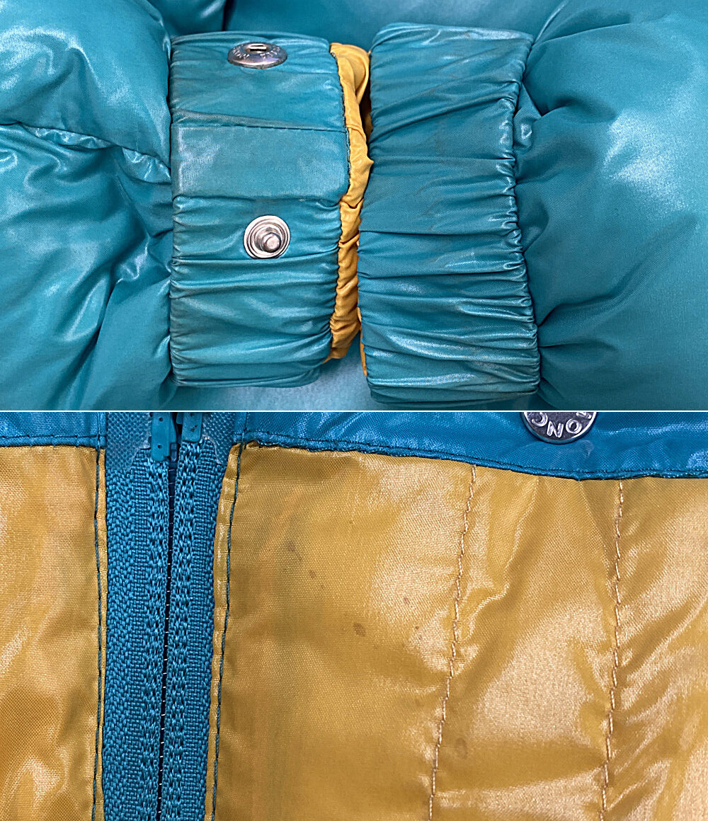 MONCLER ダウンジャケット GENIUS DERVAUX GIUBBOTTO ターコイズ D20934695305 レディース SIZE - モンクレール