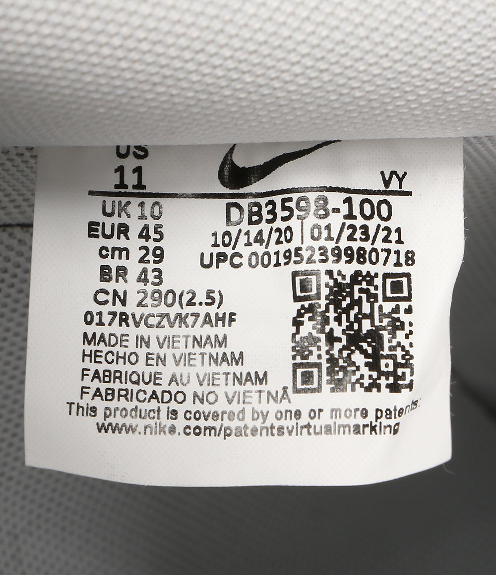 美品 NIKE スニーカー 山瀬まゆみ エアフォース1 フライレザー DB3598-100 メンズ SIZE 29cm ナイキ