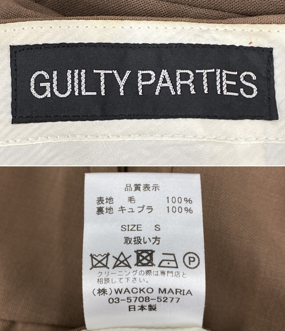WACKO MARIA パンツ DORMEUIL生地 ブラウン メンズ SIZE S ワコマリア