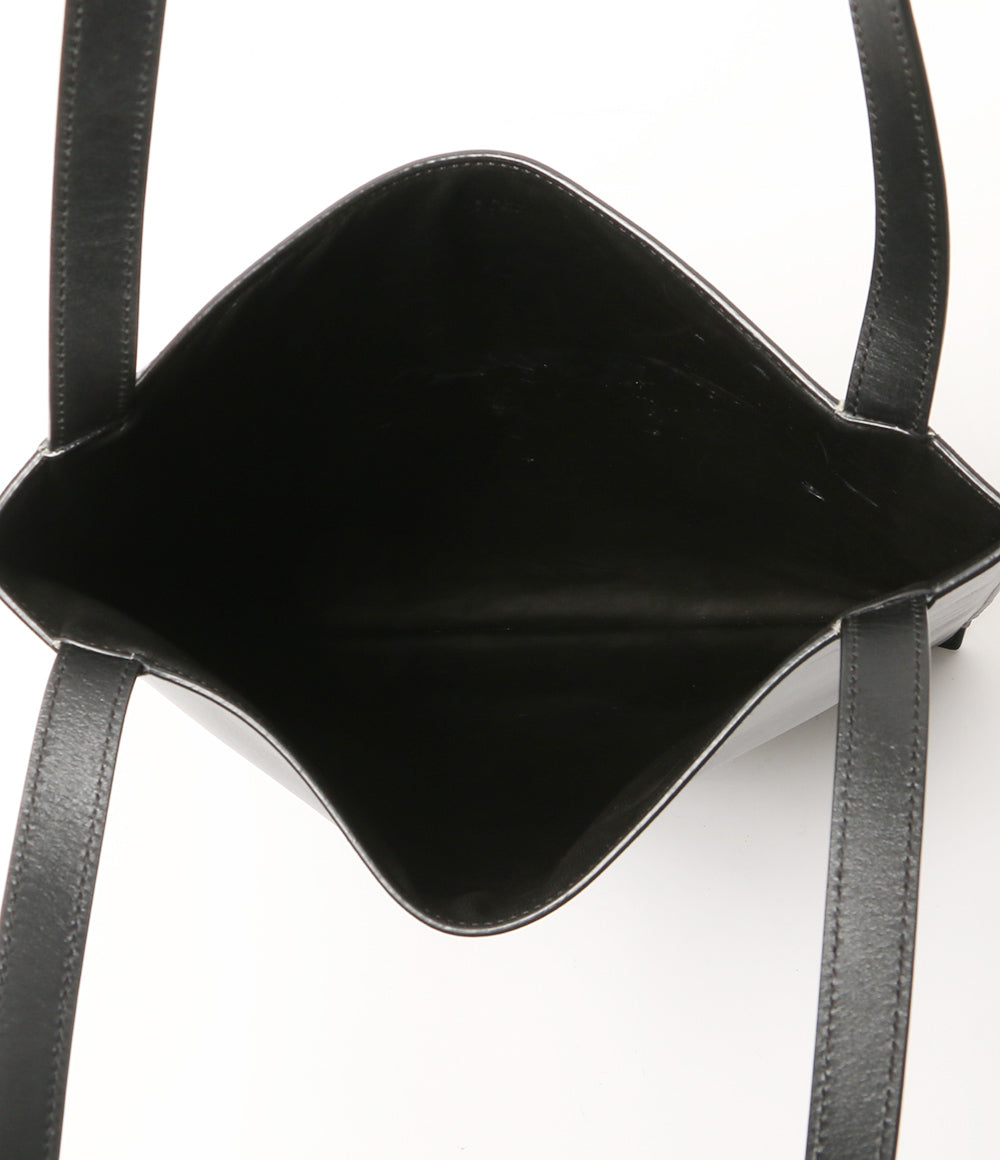 THE ROW トートバッグ FLAT TOTE BLACK レディース ザロウ