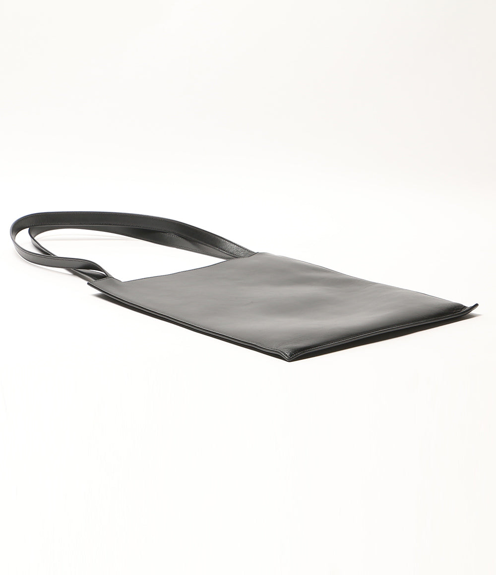 THE ROW トートバッグ FLAT TOTE BLACK レディース ザロウ
