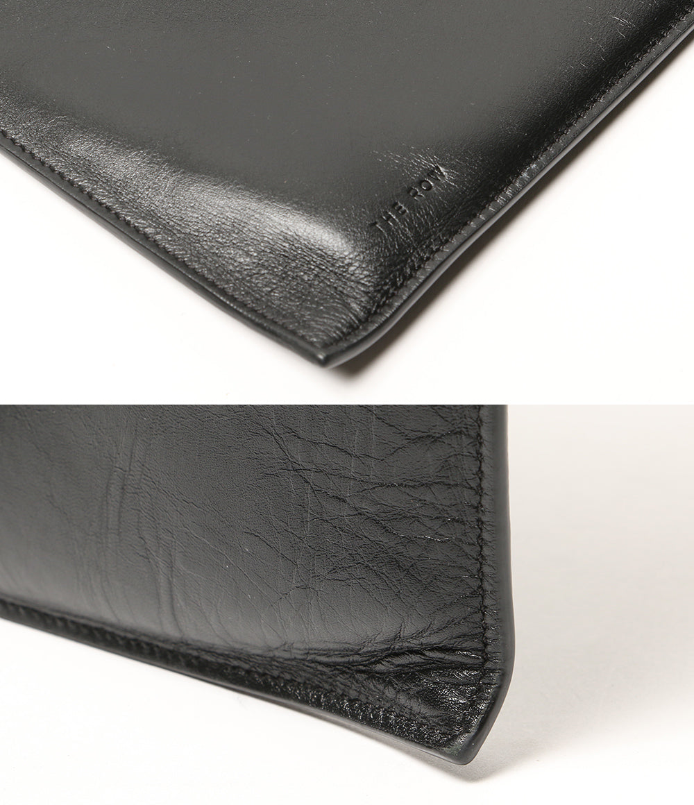THE ROW トートバッグ FLAT TOTE BLACK レディース ザロウ
