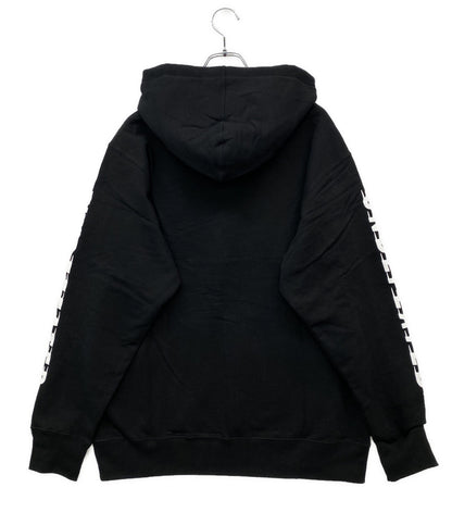 美品 UNDEFEATED パーカー HOODY 203077009007 BLK メンズ SIZE L アンディフィーテッド