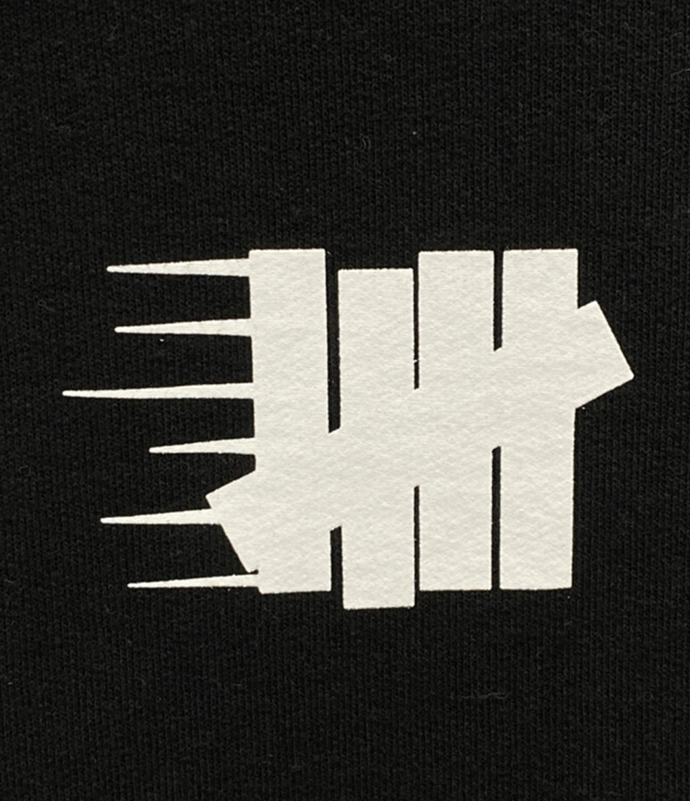 美品 UNDEFEATED パーカー HOODY 203077009007 BLK メンズ SIZE L アンディフィーテッド