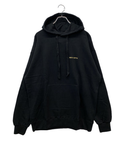 美品 MONKEY TIME パーカー HERB RITTS PHOTOPRINT HOODY BLK メンズ SIZE L モンキータイム