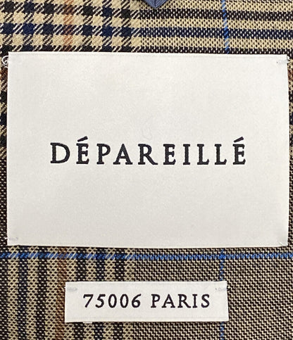 DEPAREILLE デパリエ テーラードジャケット チェック B1114AFJ003A レディース SIZE 36