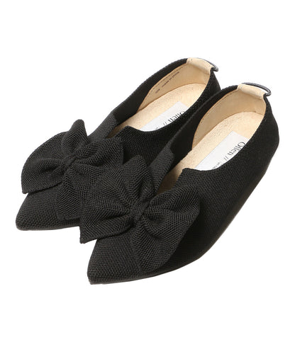 Offen オッフェン パンプス リボン付属 ブラック サイズ23 レディース SIZE 37