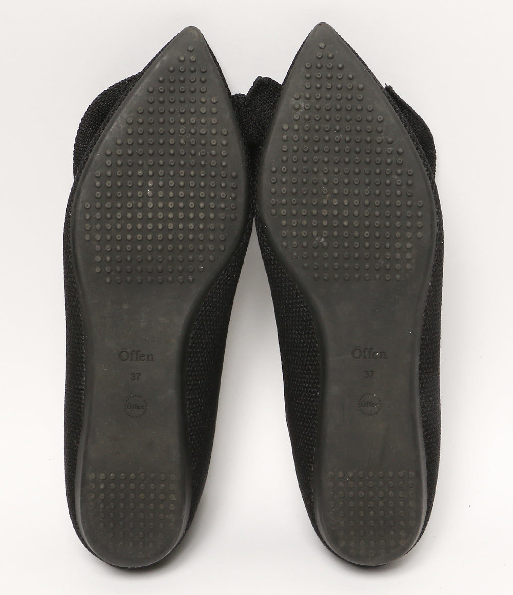 Offen オッフェン パンプス リボン付属 ブラック サイズ23 レディース SIZE 37