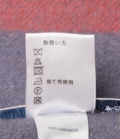 Johnson Woolen Mills×Ron Herman ロンハーマン カシミヤストール 大判 チェック レディース ジョンソンウーレンミルズ