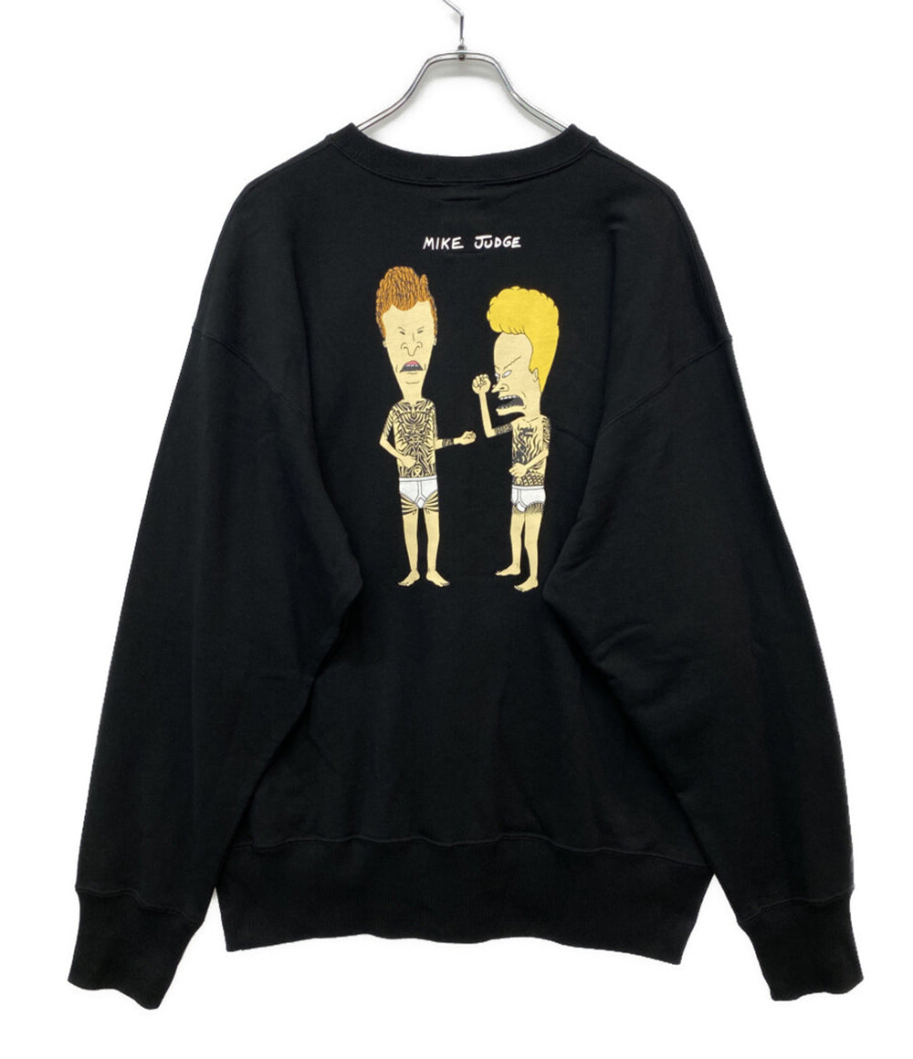 BEDWIN & THE HEARTBREAKERS スウェット GOAT BEAVIS AND BUTT-HEAD BLK メンズ SIZE - ベドウィンアンドザハートブレイカーズ