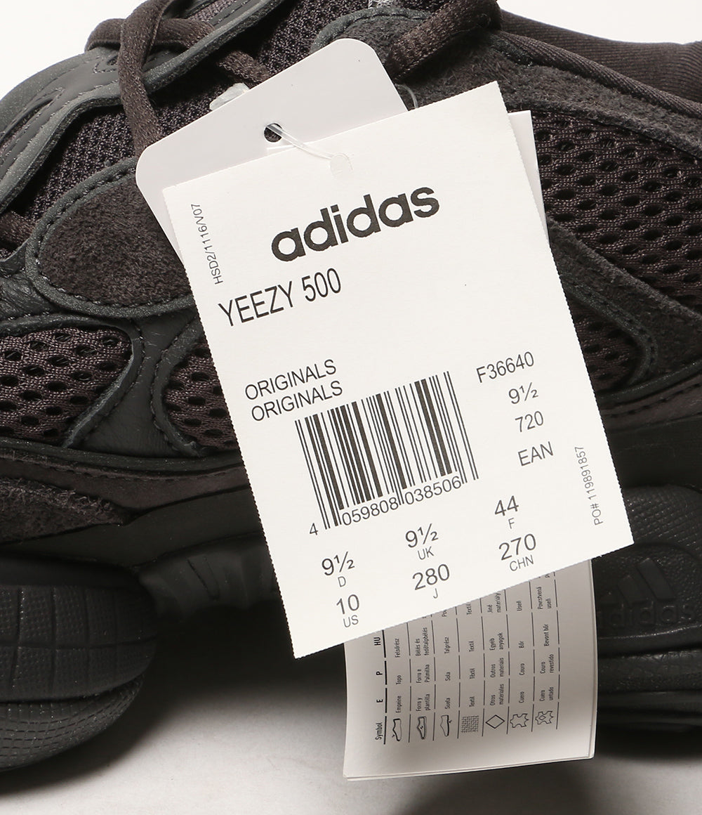 adidas スニーカー YEEZY 500 F36640 ブラック メンズ SIZE 28cm アディダス