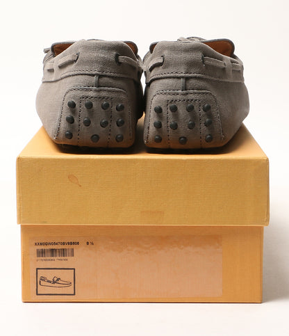 TOD'S ドライビングシューズ グレイ メンズ SIZE 8.5 トッズ