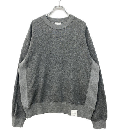 HYKE スウェット SWEAT SHIRT CHARCOAL レディース SIZE XL ハイク