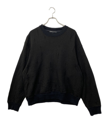 08sircus スウェットシャツ Damage jacquard terry sweater メンズ SIZE 5 ゼロエイトサーカス