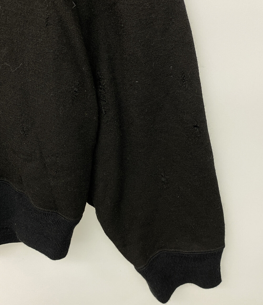 08sircus スウェットシャツ Damage jacquard terry sweater メンズ SIZE 5 ゼロエイトサーカス