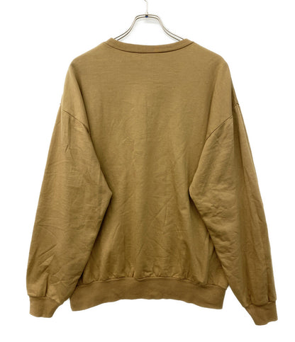 AURALEE スウェット ELASTIC HIGH GAUGE SWEAT PO BROWN メンズ SIZE 3 オーラリー