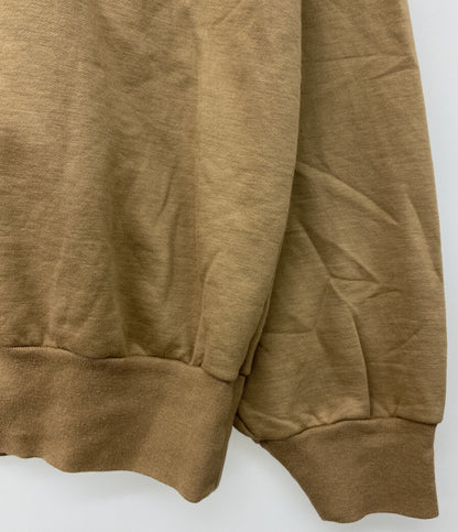 AURALEE スウェット ELASTIC HIGH GAUGE SWEAT PO BROWN メンズ SIZE 3 オーラリー