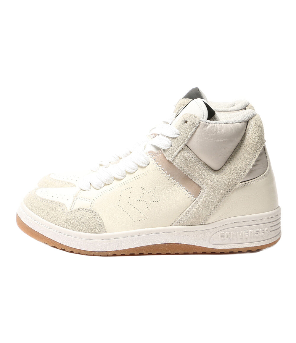 美品 CONVERSE × N.HOOLYWOOD エヌハリウッド スニーカー WEAPON HI NH WHITE メンズ SIZE 26.5cm コンバース