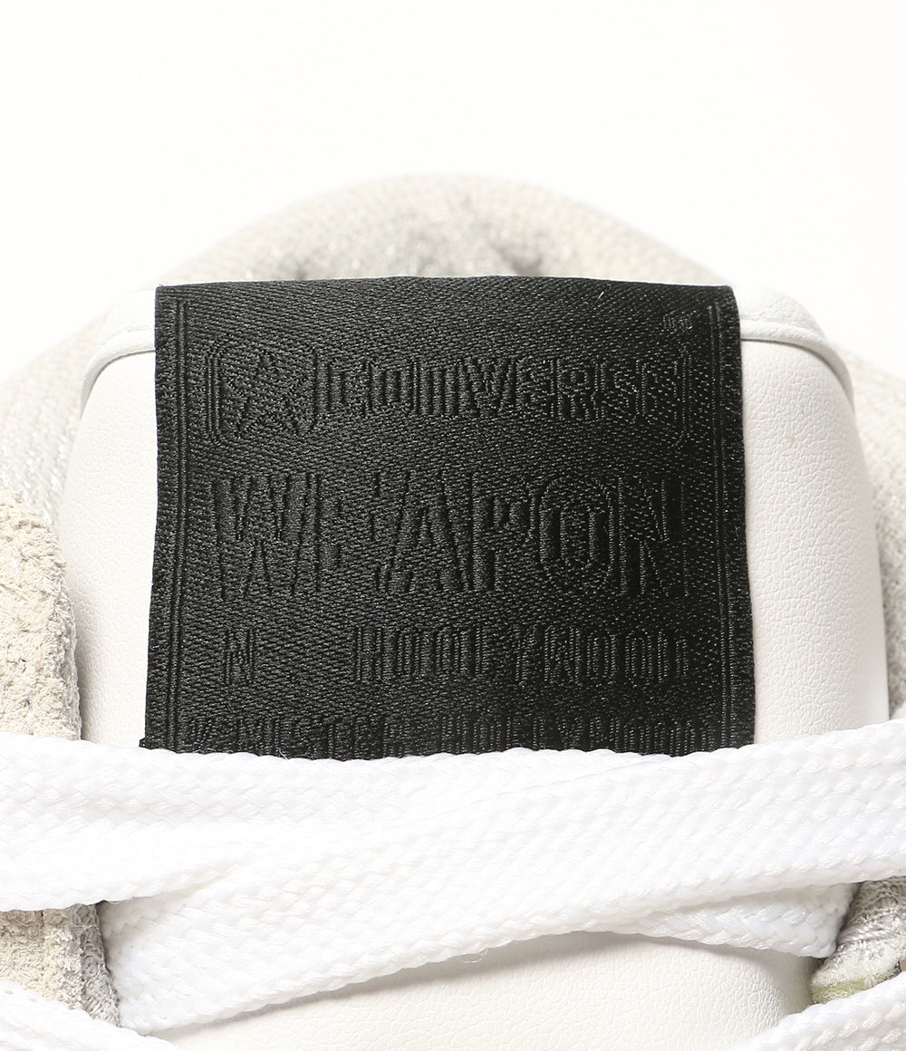 美品 CONVERSE × N.HOOLYWOOD エヌハリウッド スニーカー WEAPON HI NH WHITE メンズ SIZE 26.5cm コンバース