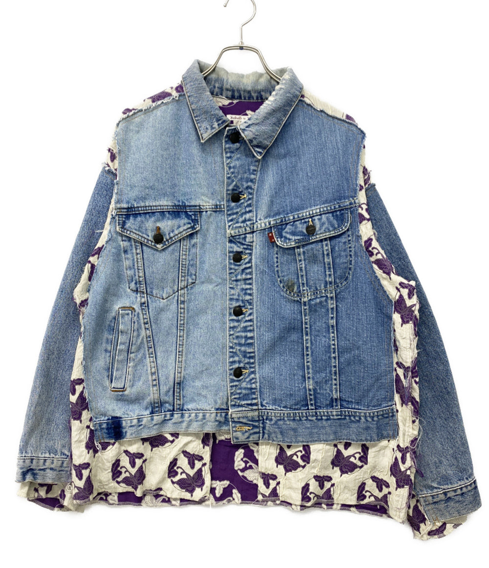 美品 Rebuild by NEEDLES デニムジャケット MR340 メンズ SIZE M リビルドバイニードルス