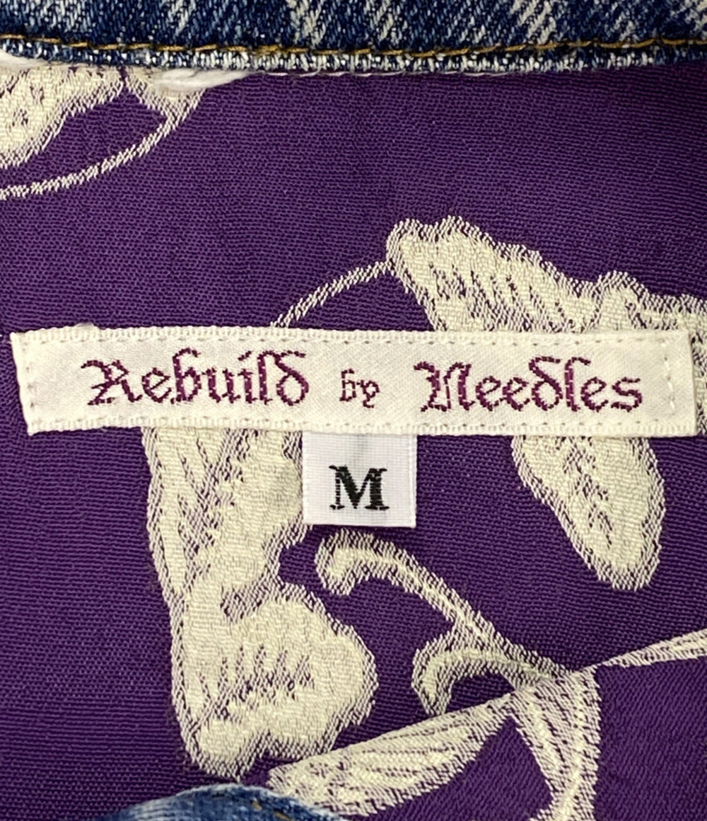 美品 Rebuild by NEEDLES デニムジャケット MR340 メンズ SIZE M リビルドバイニードルス