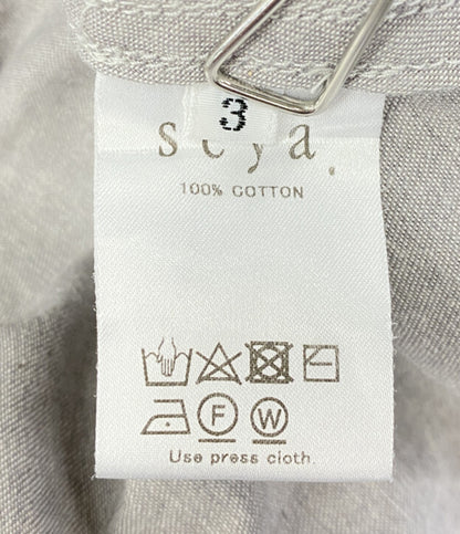 SE YA セヤ 長袖シャツ TOFU 6oz メンズ SIZE 3