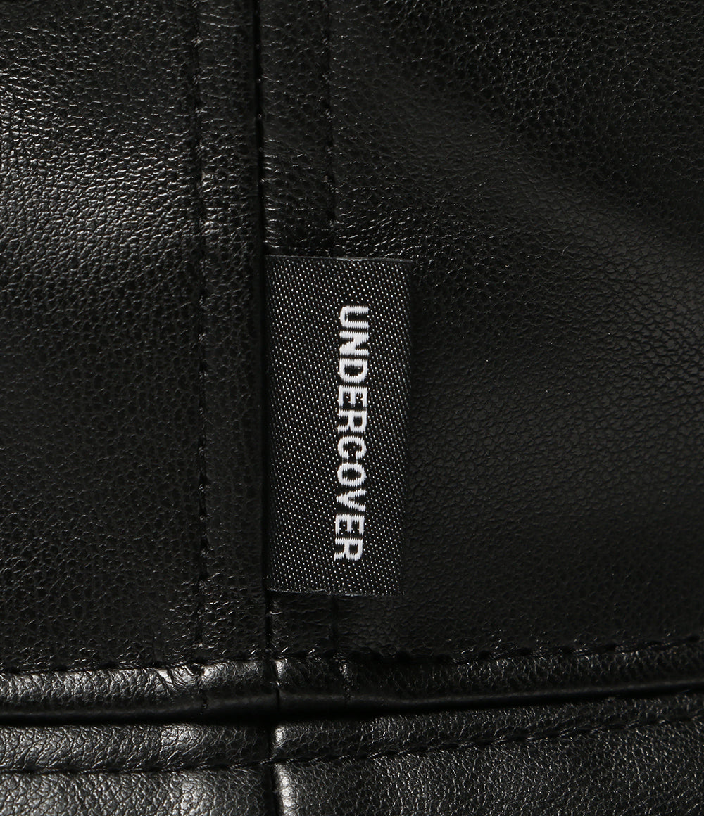 UNDERCOVER フェイクレザーバケットハット 24SS UP1D4H01 メンズ SIZE 2 アンダーカバー