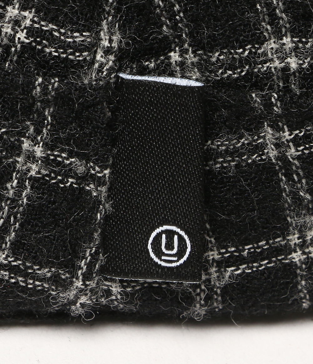 UNDERCOVER ウールナイロンチェックワークキャップ 26AW UC2F4H03-1 メンズ SIZE 3 アンダーカバー
