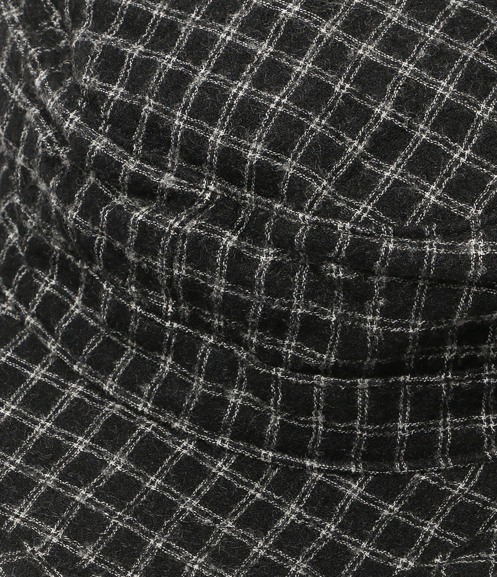 UNDERCOVER ウールナイロンチェックワークキャップ 26AW UC2F4H03-1 メンズ SIZE 3 アンダーカバー