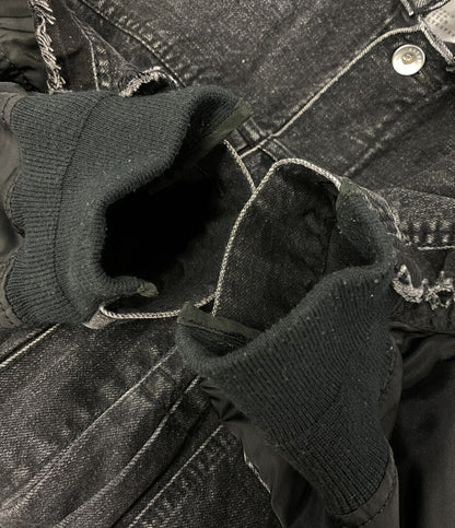 sacai デニムジャケット BLK DENIM×MA-1 23AW SCM-053 メンズ SIZE 3 サカイ