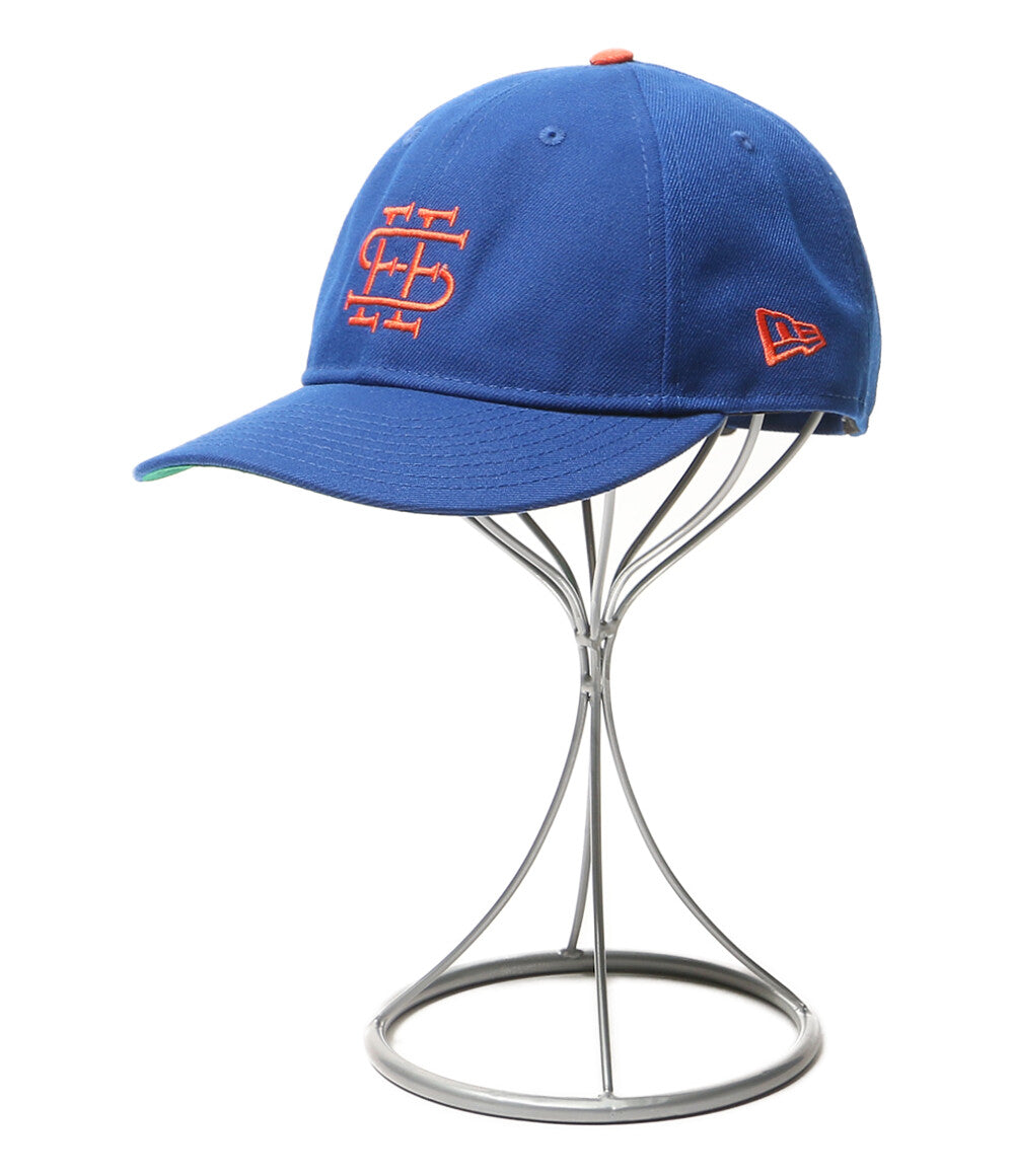 NEW ERA × SEE SEE シーシー キャップ 25SS 950 BLUE×ORANGE メンズ ニューエラ