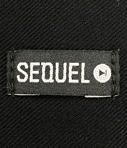 SEQUEL シークエル パンツ TYPE-F ブラック 水玉 メンズ SIZE M