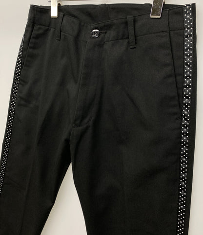 SEQUEL シークエル パンツ TYPE-F ブラック 水玉 メンズ SIZE M