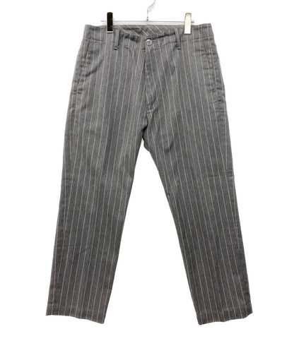 SEQUEL シークエル パンツ TYPE-F グレー ストライプ メンズ SIZE M