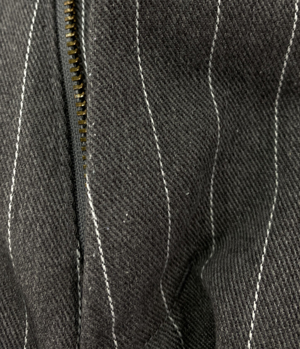 SEQUEL シークエル パンツ TYPE-F グレー ストライプ メンズ SIZE M